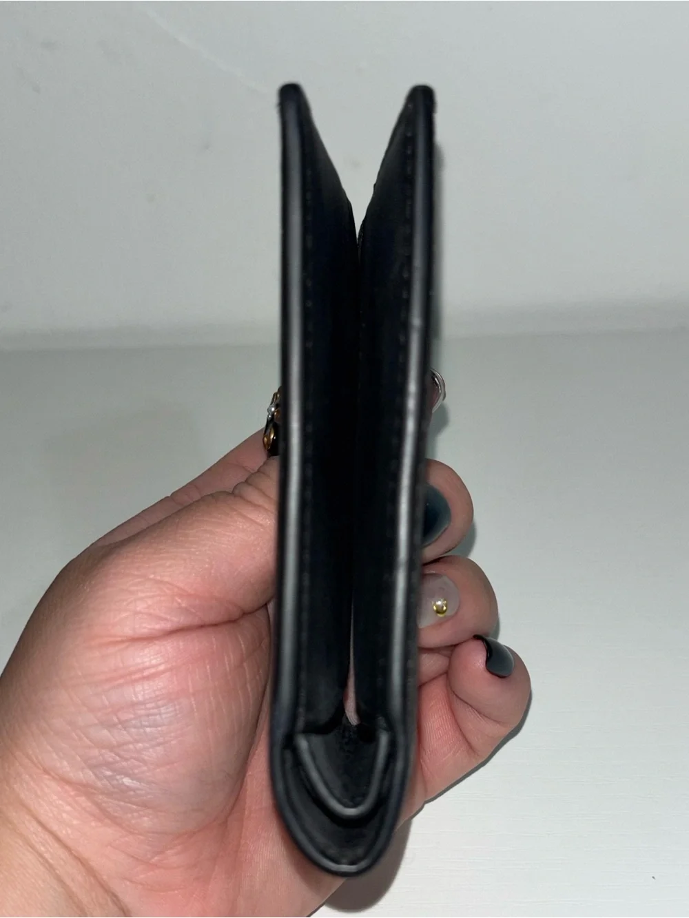 Coach Signature Brown Long Bifold Wallet